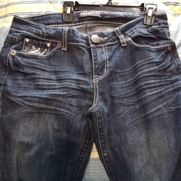 Lot of 2 Ladies Denim Jeans size 9 nice affordable price - Picture 7 of 10